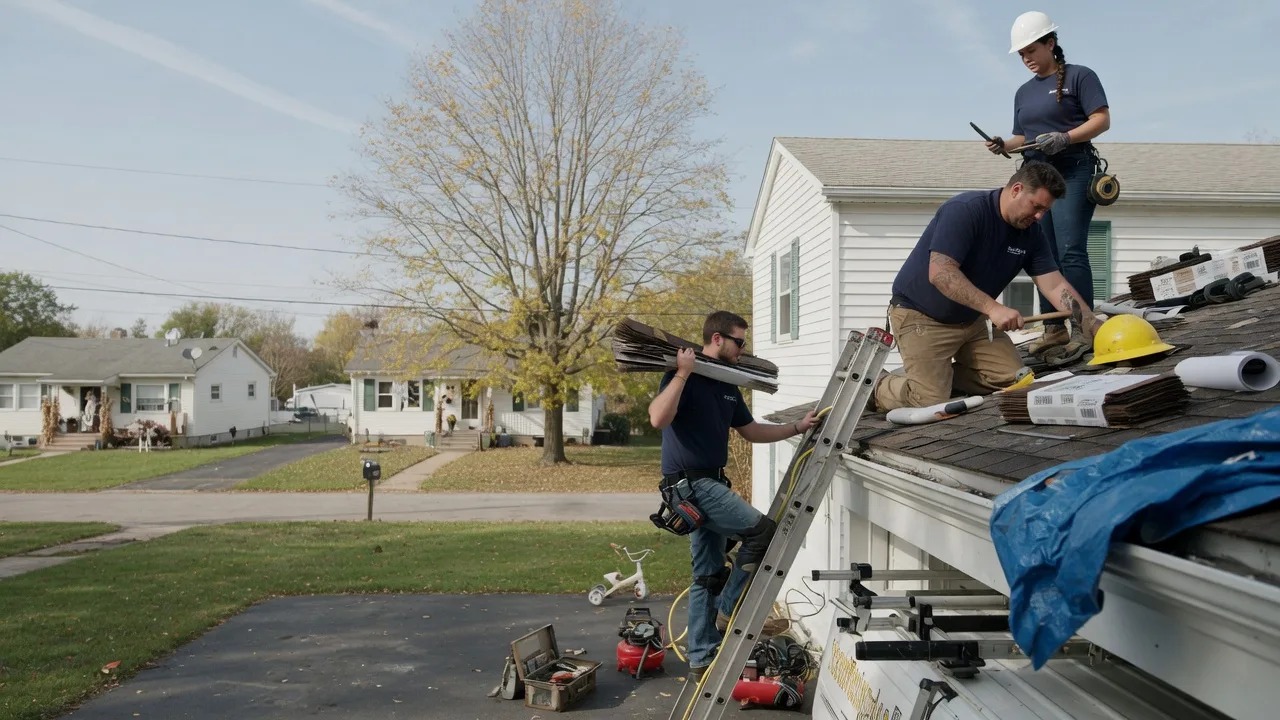 Local Roofing Contractors in Burnham, PA near me